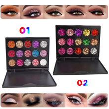 Long Lasting Highlight Eye Shadow Diamond Glitter Metallic Eyeshadow Pallet